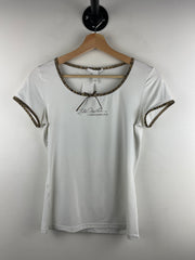 Vintage Roberto Cavalli Just Cavalli Underwear Women's White Baby Tee