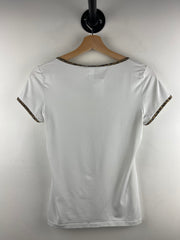 Vintage Roberto Cavalli Just Cavalli Underwear Women's White Baby Tee
