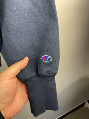 Vintage 90s Champion Reverse Weave Atlanta Olympics Embroidered Navy Crewneck