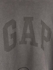 Yeezy Gap Engineered By Balenciaga Dove Washed Black Hoodie