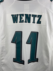 Nike NFL Philadelphia Eagles Wentz White Football Jersey