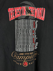 OVO NBA Toronto Raptors Best In The World Champions Black Tee