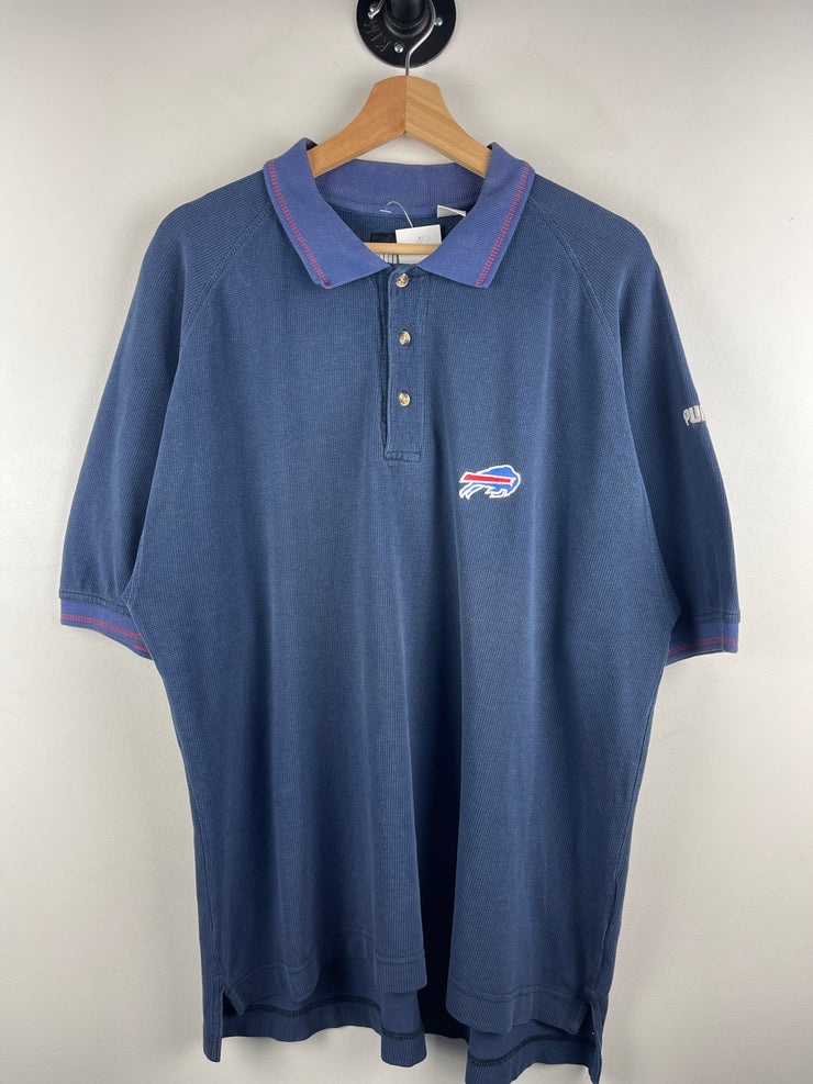 Vintage NFL Puma Golf Buffalo Bills Navy Polo Shirt