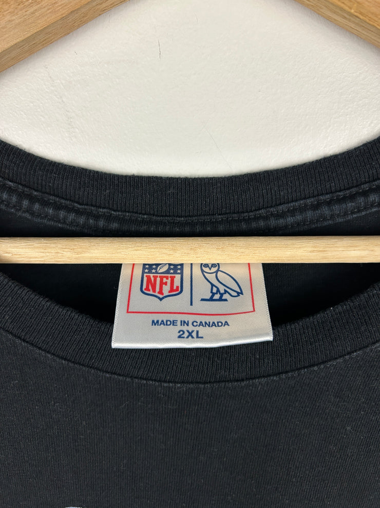 OVO X NFL Los Angeles Rams Game Day Black Tee