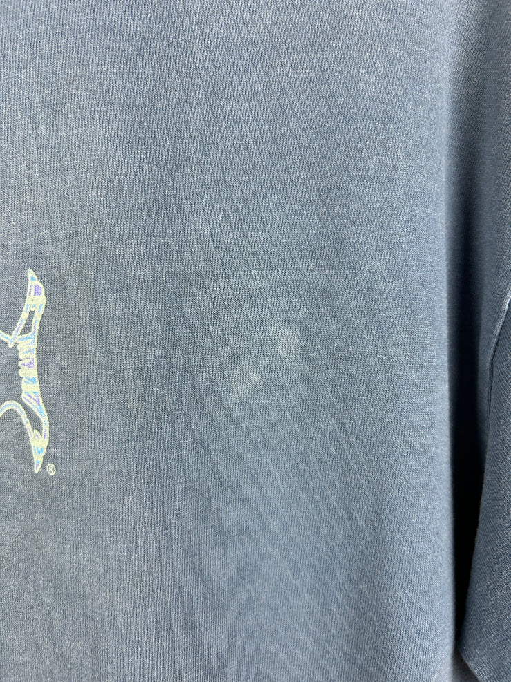 Vintage 90s Phish Band Faded Blue Tee
