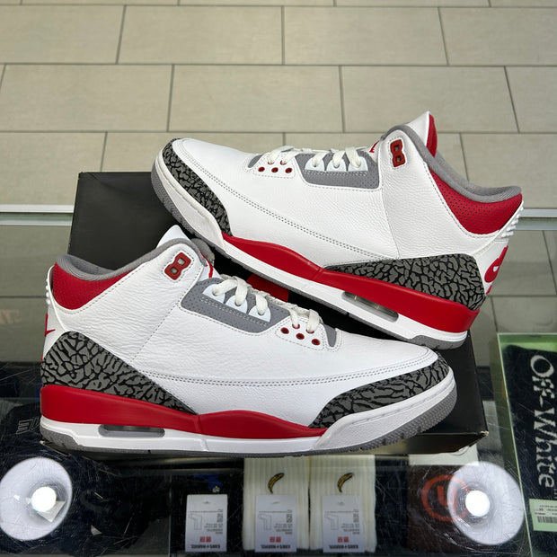 Jordan 3 Fire Red 2022