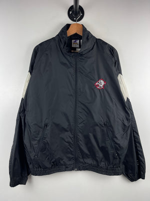 Vintage 90s NHL Eastbay Buffalo Sabres Black Windbreaker