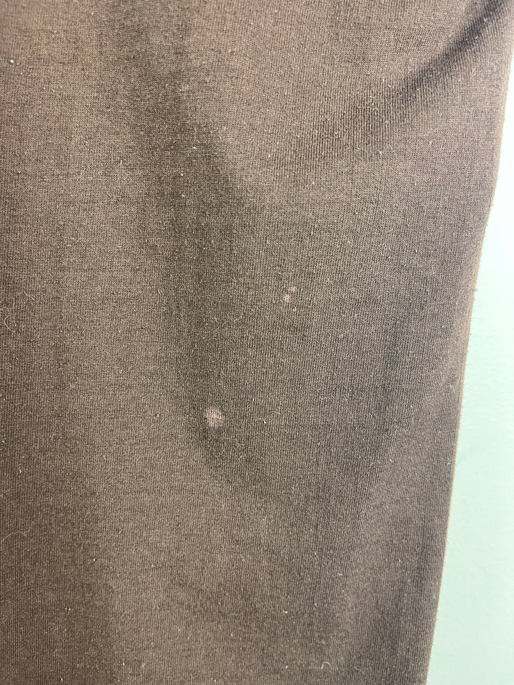 Diesel Spellout Brown & Cream Tee