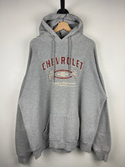 Vintage 90s Chevrolet Legendary Performance Grey Hoodie