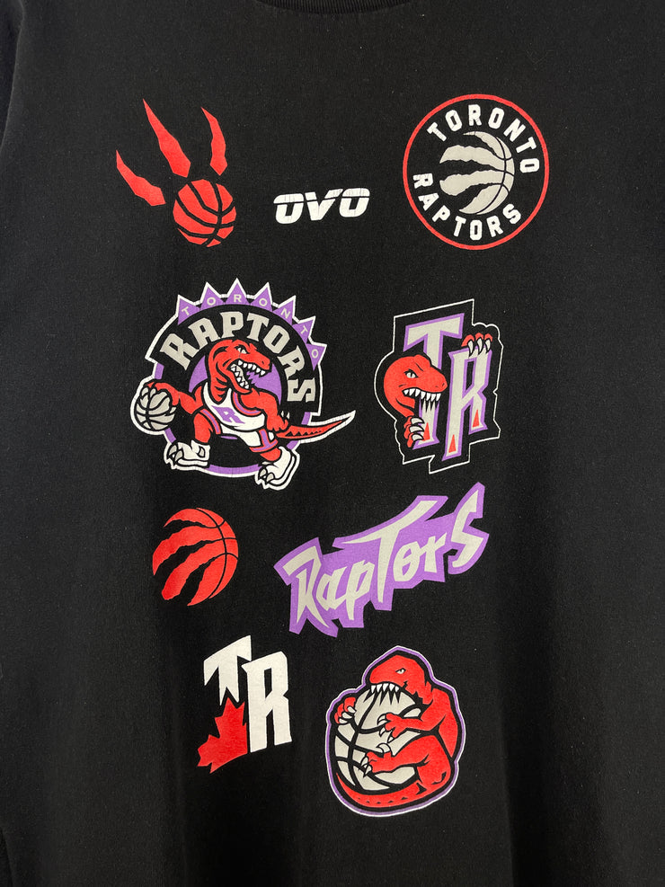OVO NBA Toronto Raptors Black Long Sleeve