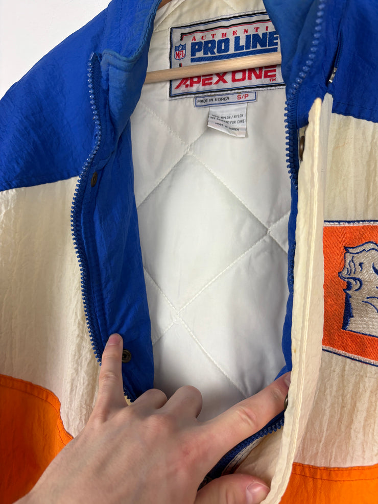 Vintage 90s NFL Apex Denver Broncos Blue Insulated Jacket