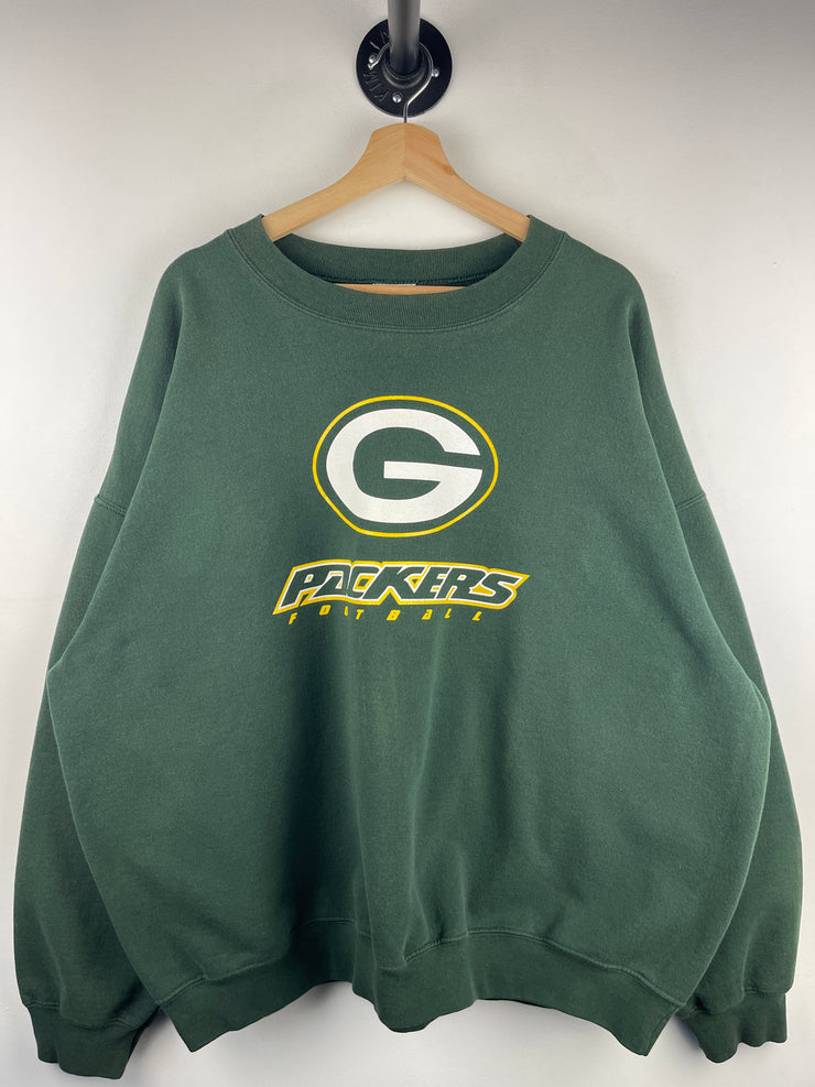 Vintage NFL Green Bay Packers Football Green Crewneck