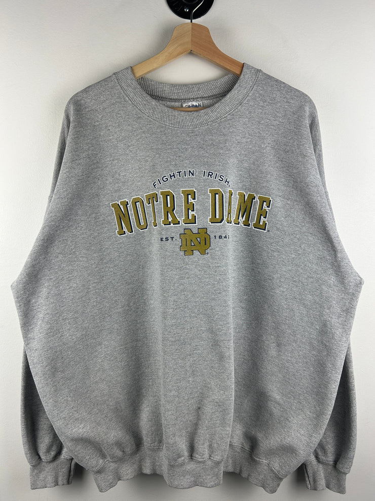 Vintage Notre Dame Fighting Irish Grey Crewneck