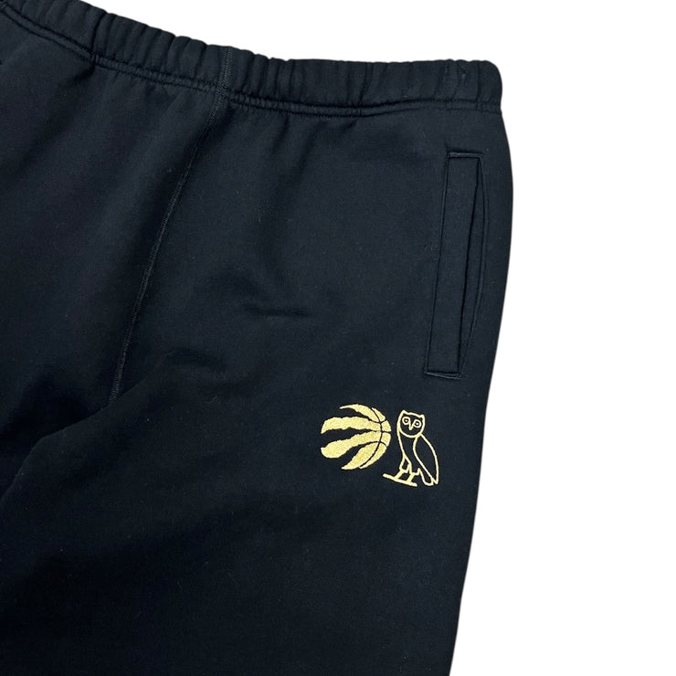 OVO x NBA Toronto Raptors Black Sweatpants