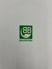 Balenciaga Bio Leaf White Tee