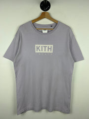 Kith Treats Box Logo Lilac Tee