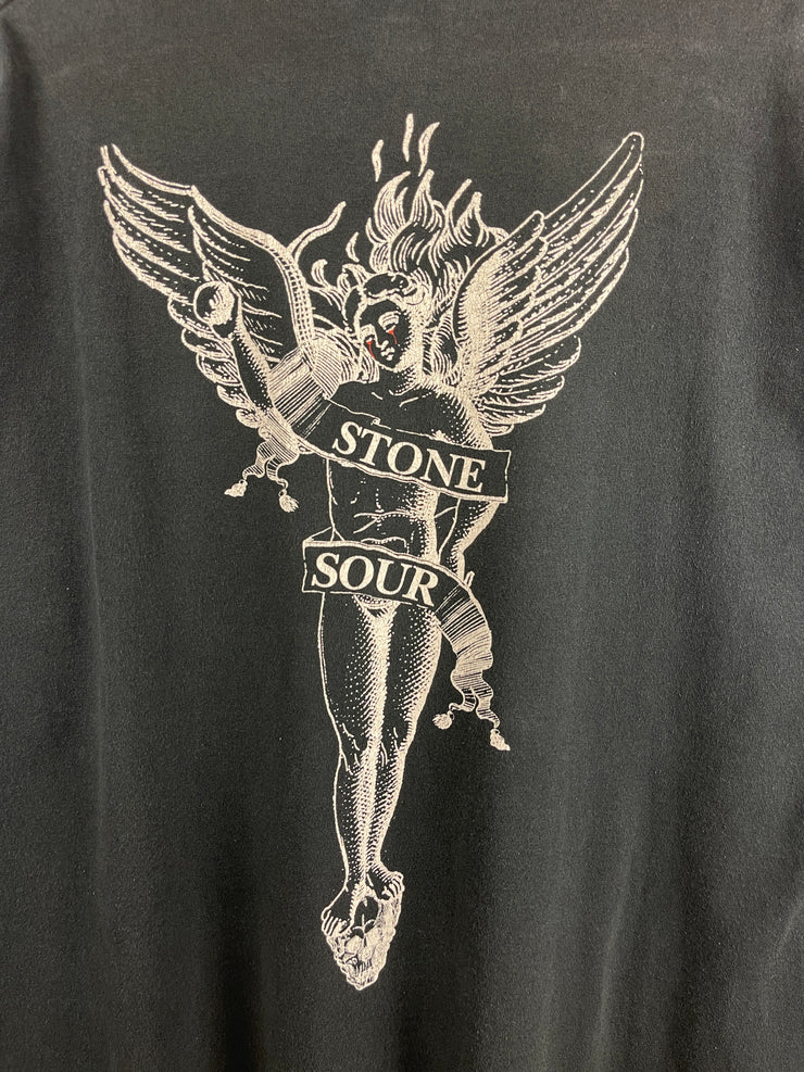 Vintage 2006 Stone Sour Band Black Tee