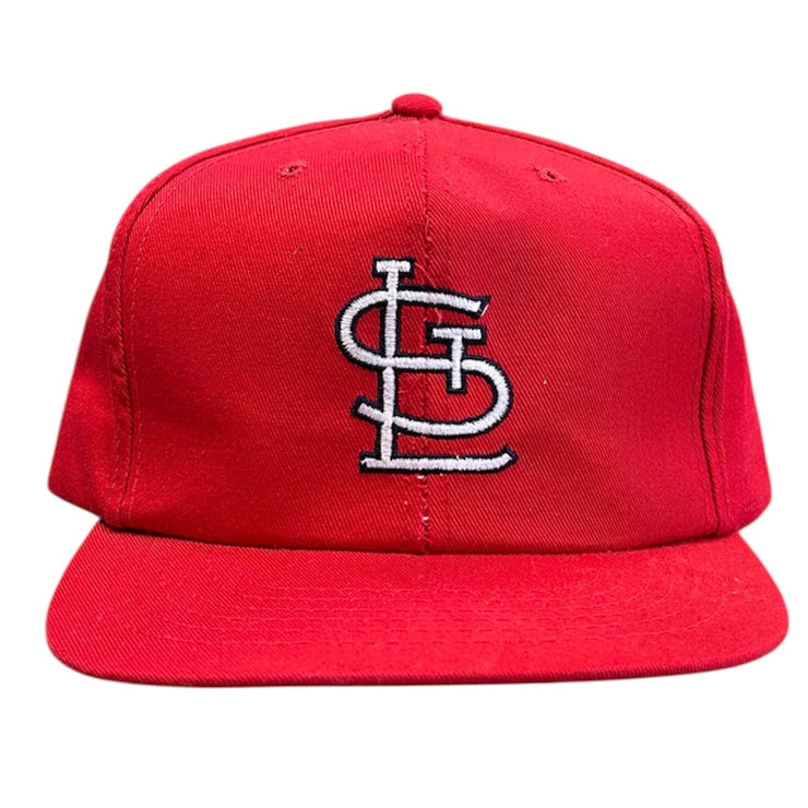 Vintage 90s MLB Annco St. Louis Cardinals Plain Logo Snapback Hat