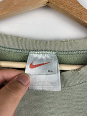 Vintage 90s Nike Mini Swoosh Pistachio Crewneck
