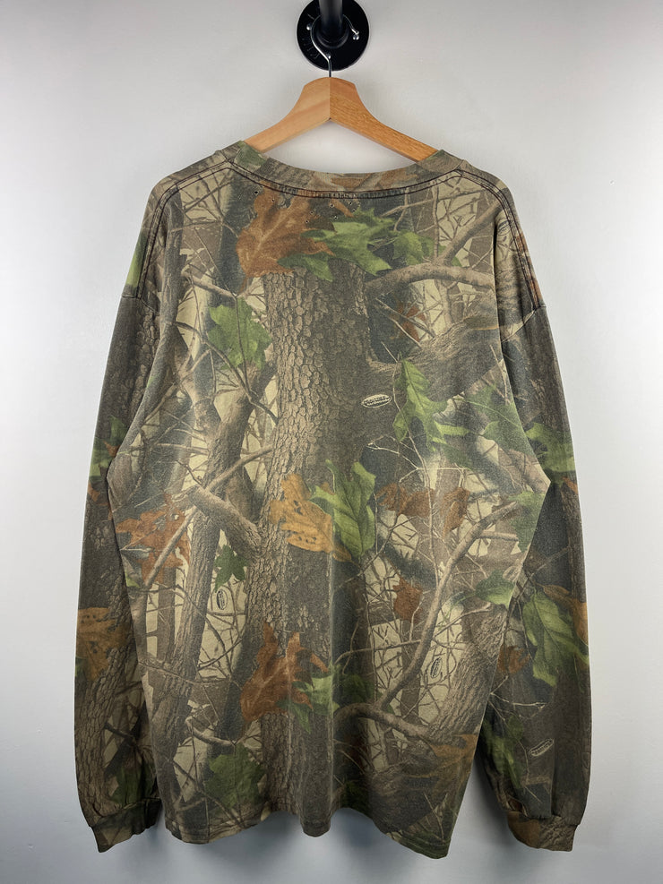 Vintage 90s Walls Real Tree Camo Pocket Long Sleeve