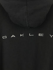 Vintage 90s Oakley Software Spellout Black Hoodie