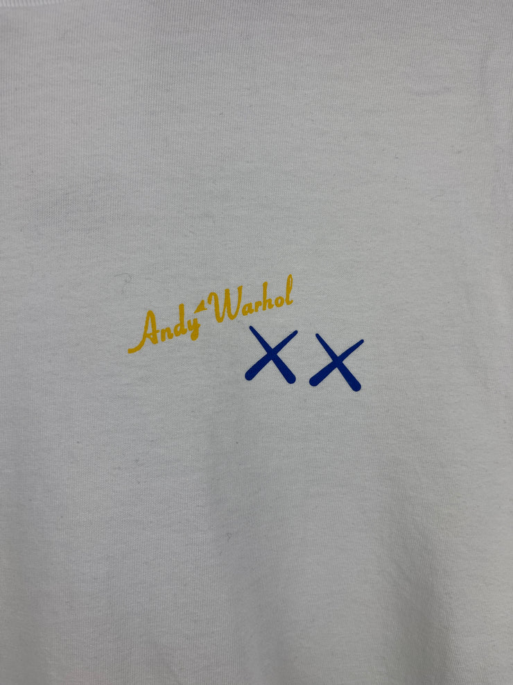 Kaws Warhol Companion White Tee