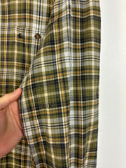 Vintage Y2K Carhartt Green Flannel