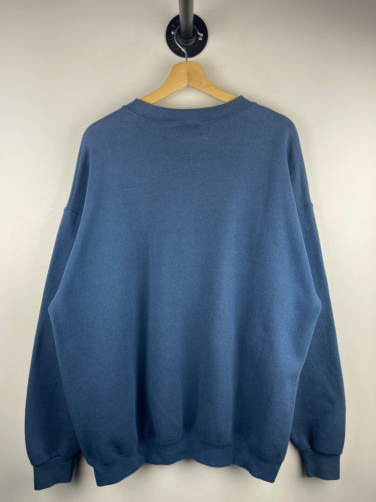 Vintage 90s Lee Golf Embroidered Navy Crewneck