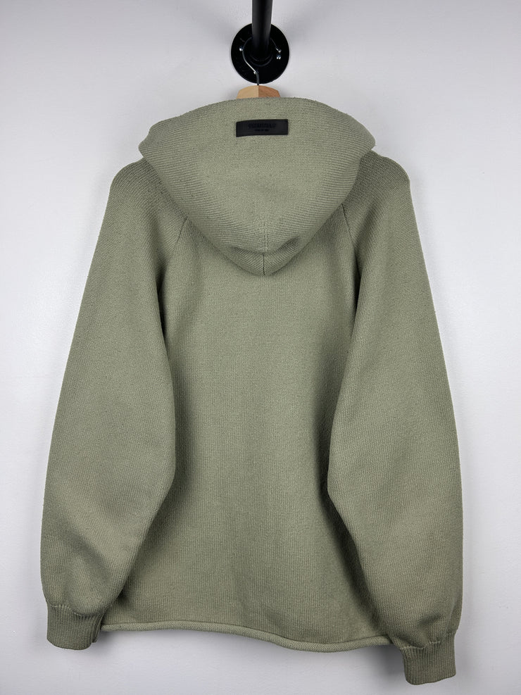 Fear Of God Essentials Seafoam Knit Hoodie