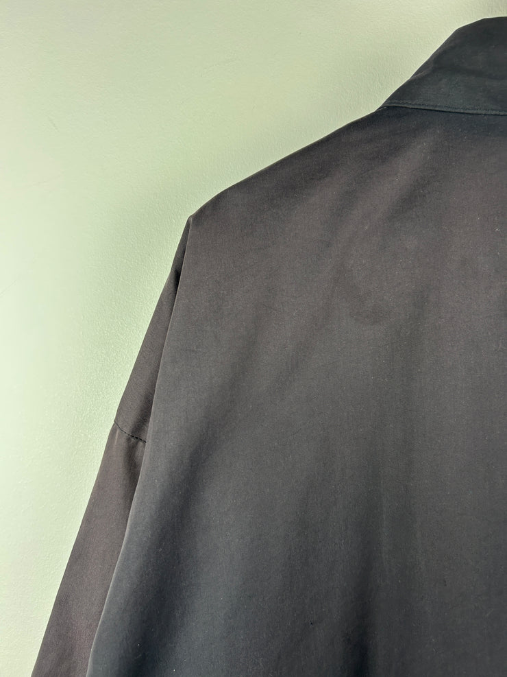 Vintage 90s Izod Golf Black Harrington Jacket
