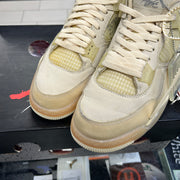 Jordan 4 x Off White Sail