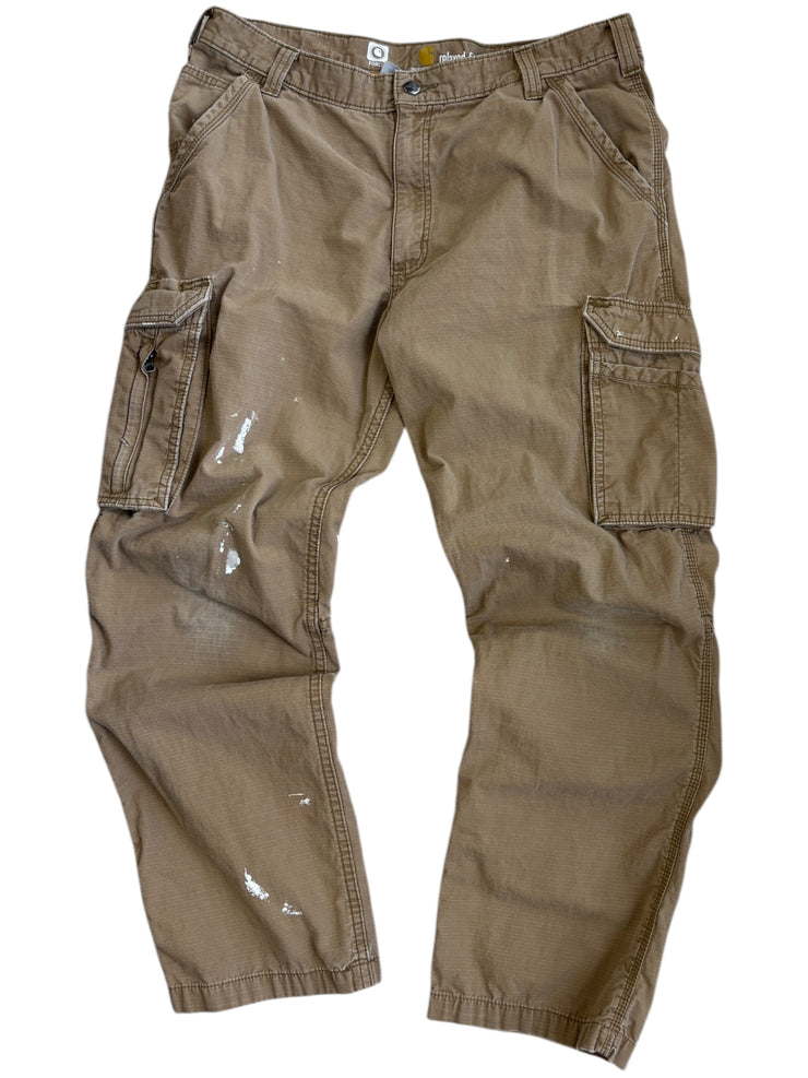 Vintage Carhartt Beige Cargo Work Pants