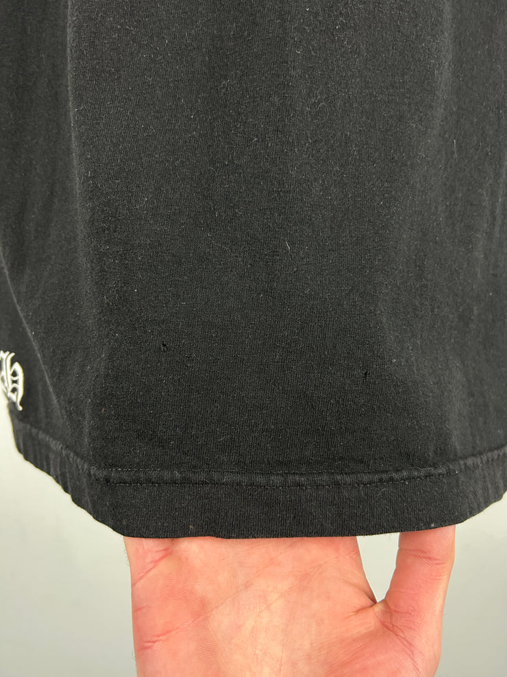 Chrome Hearts Paris 5th Anniversary Fleur Flag Black Tee