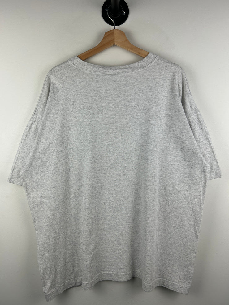 Vintage 90s NFL Trench Cleveland Browns Grey Tee