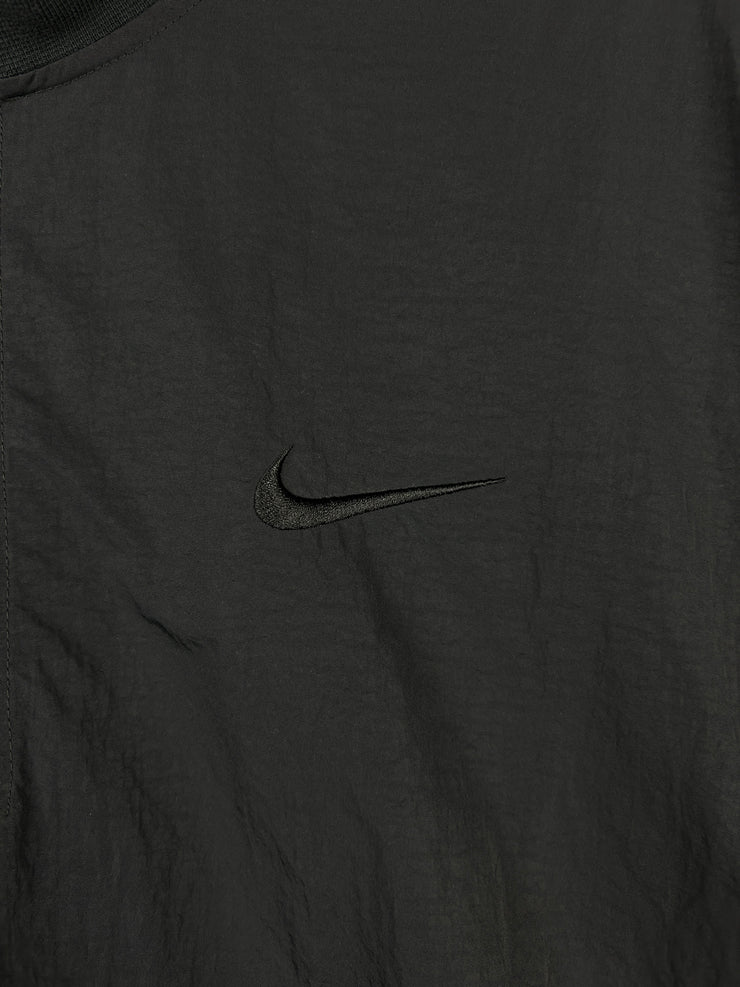 Fear Of God X Nike FW18 Black 1/2 Sleeve Zip Short Sleeve Jacket