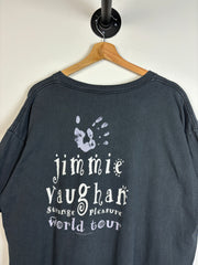 Vintage 1994 Jimmie Vaughan Strange Pleasure Black Tee