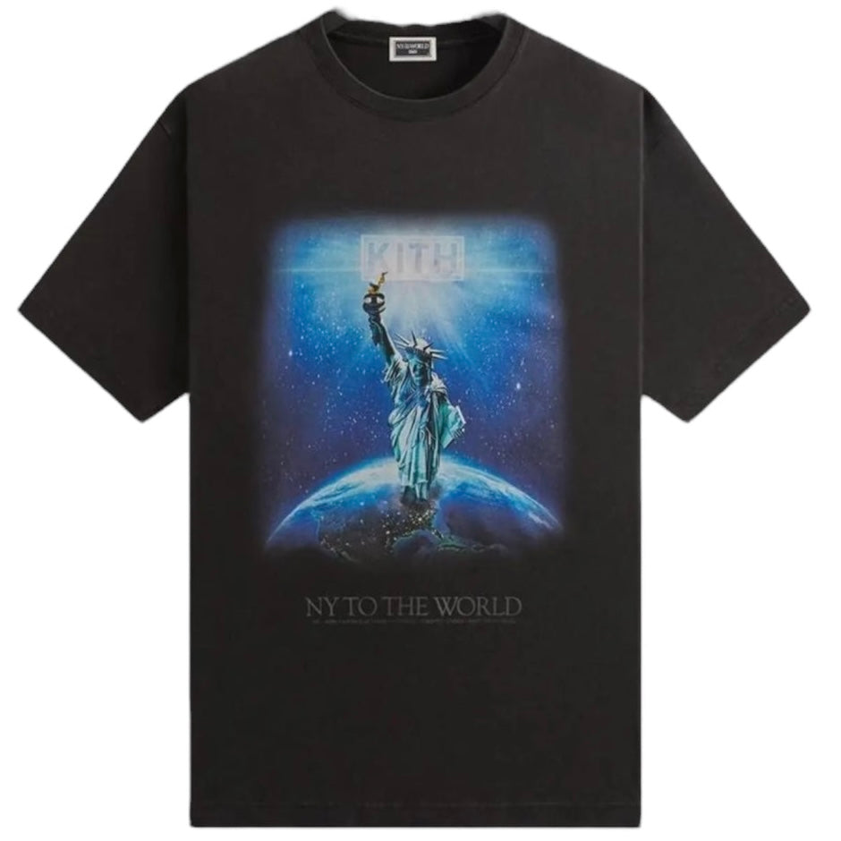 Kith NY To The Worldwide Black Tee – Vintage Meets Hype
