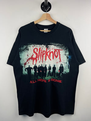 Vintage 2008 Slipknot All Hope Is Gone Black Tee