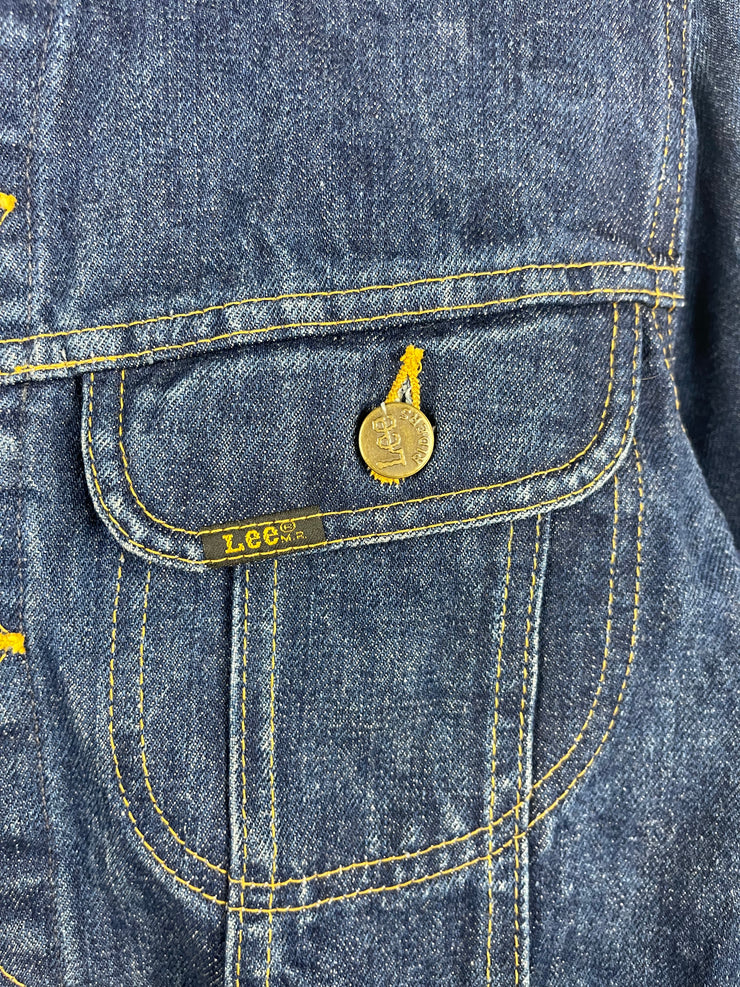 Vintage 70s Lee Riders Blue Denim Jacket
