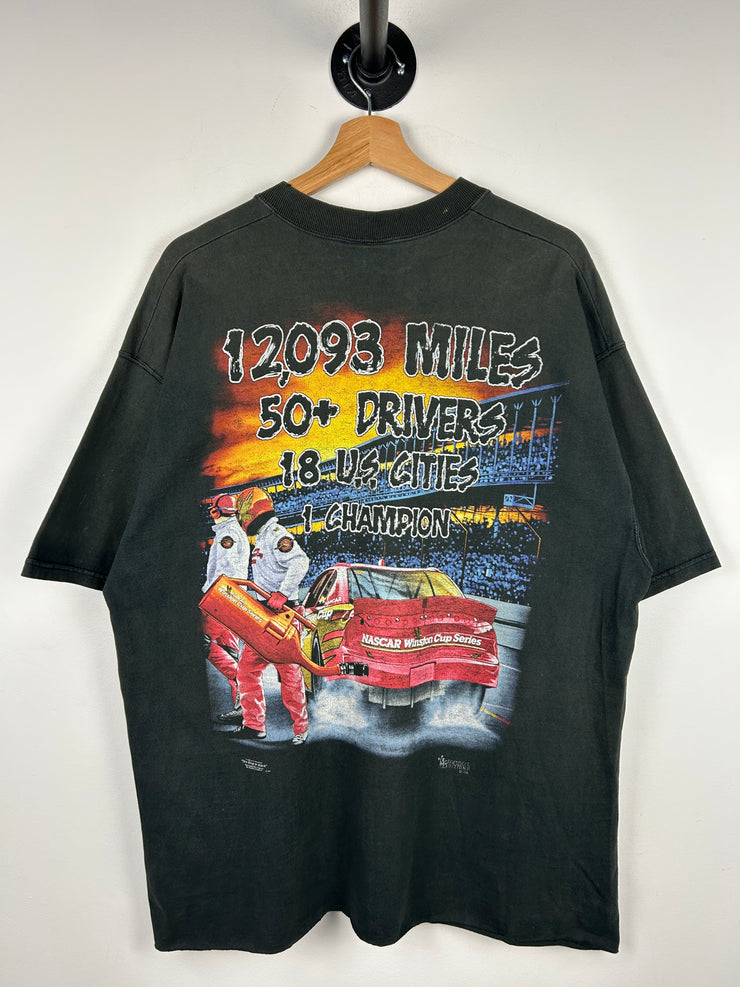 Vintage 90s Nascar Winston Cup Series Black Tee