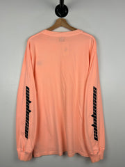 Adidas Yeezy Calabasas Neon Orange Long Sleeve