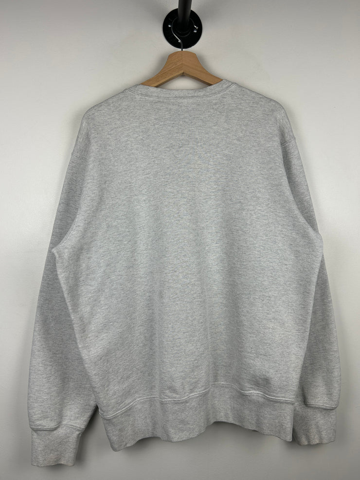Supreme FW19 Breed Ash Grey Crewneck