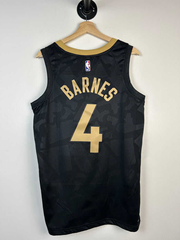 Nike NBA Toronto Raptors Barnes City Edition Black Jersey