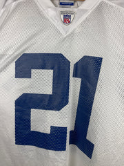 Vintage NFL Reebok Dallas Cowboys Sanders White Football Jersey