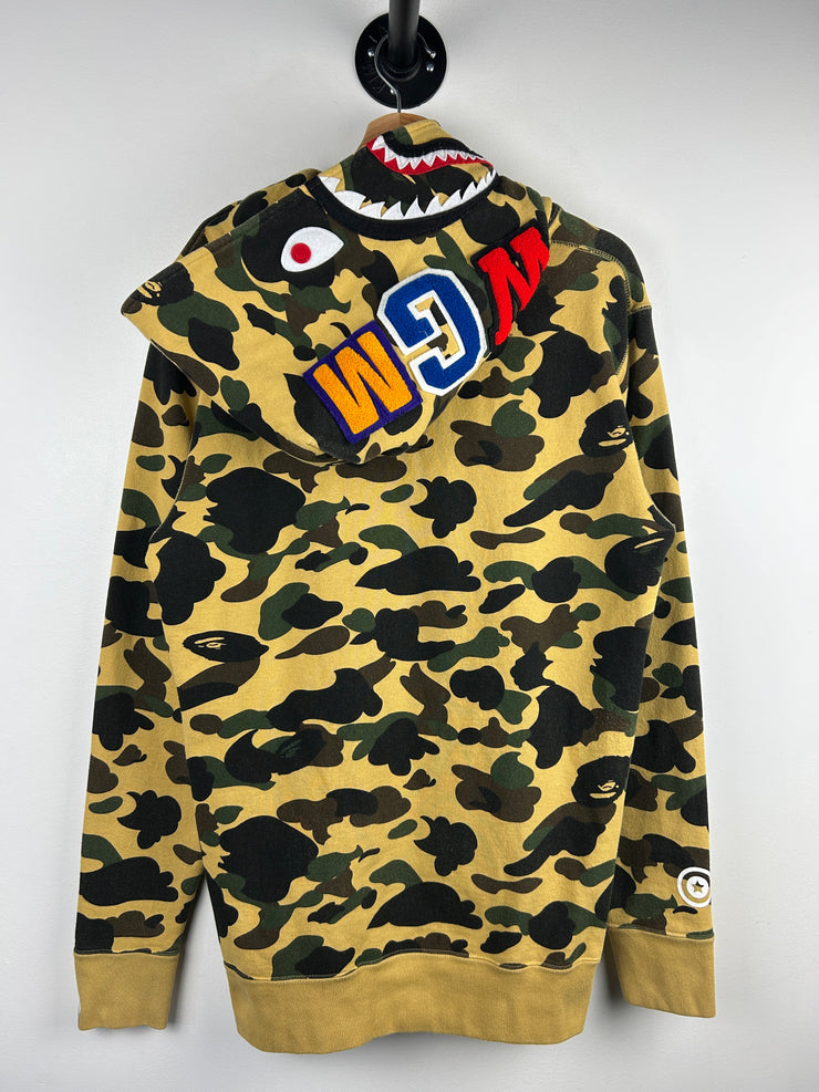 Bape 1st Camo Pullover Shark Hoodie