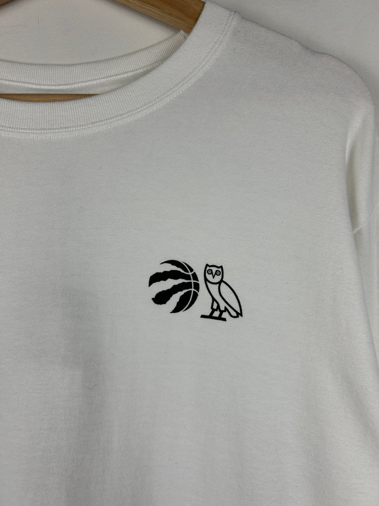 OVO Toronto Raptors White Long Sleeve