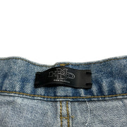 Happy Memories Don’t Die H Star Distressed Wide Leg Baggy Jeans