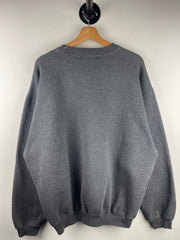 Vintage Abercrombie & Fitch Skiing Embroidered Grey Crewneck
