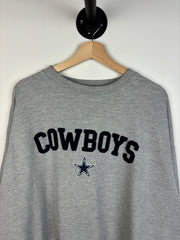 Vintage NFL Dallas Cowboys Grey Crewneck