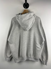 Vintage 90s NFL Logo 7 Detroit Lions Grey Hoodie